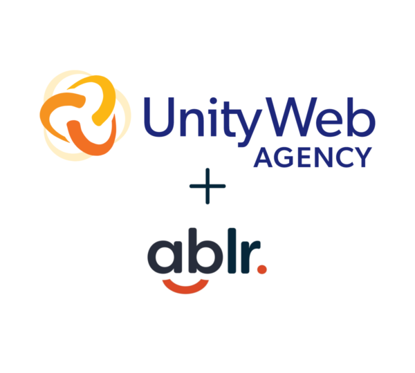 Unity Web Agency and Ablr logos