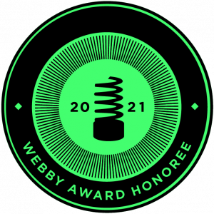 Webby Award Honoree 2021